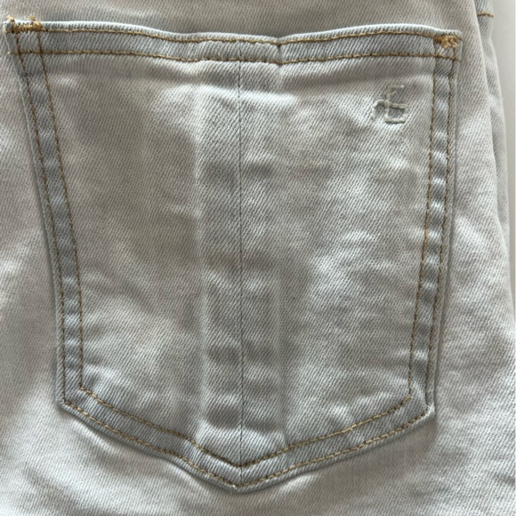 EUC Rag and Bone sz 24 Cate Mid-Rise Skinny light wash distressed GENUINE R&B - Picture 4 of 14
